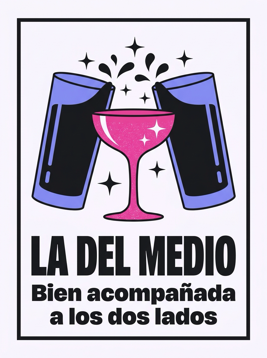 La del medio