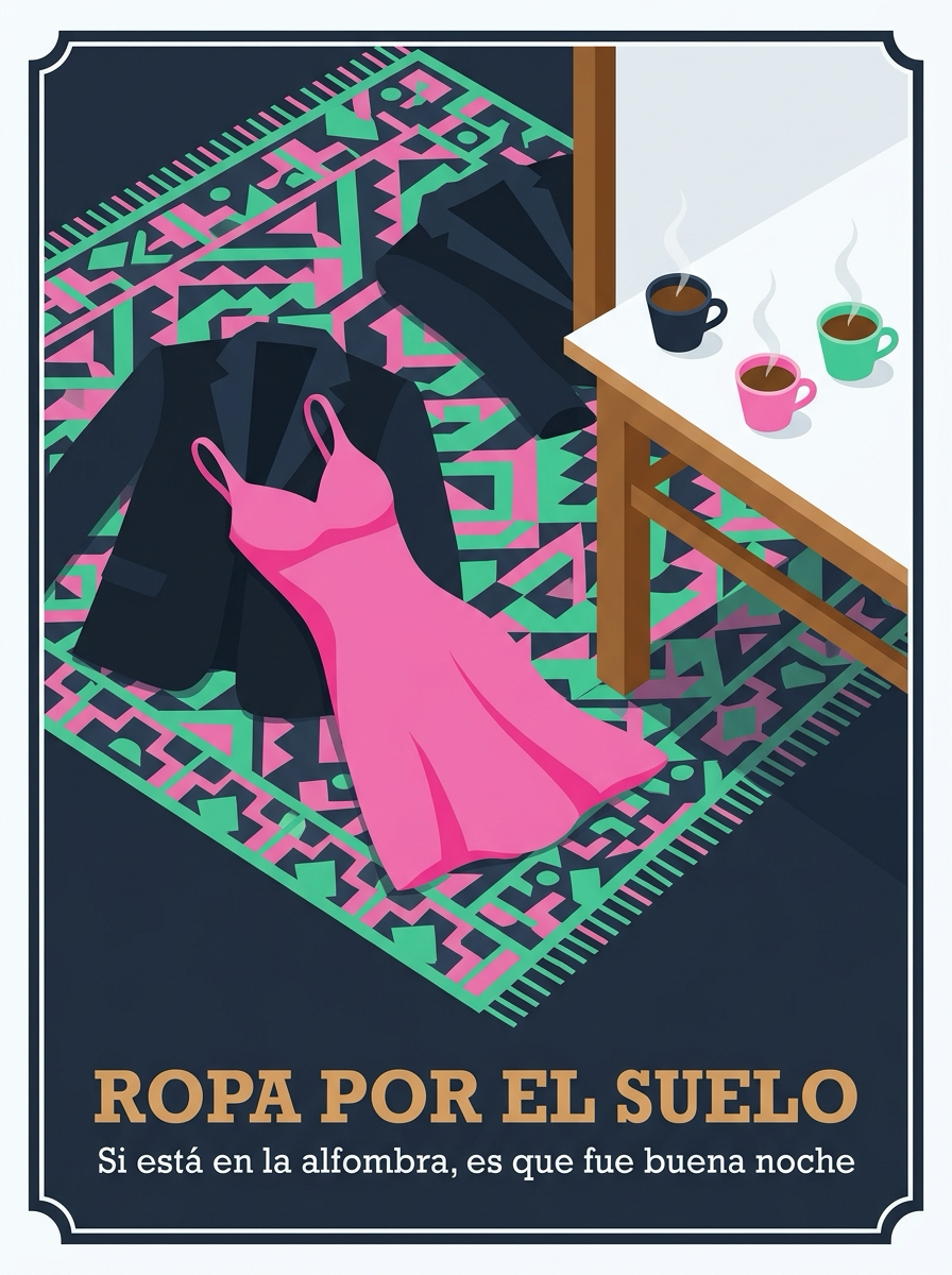 Ropa por el suelo